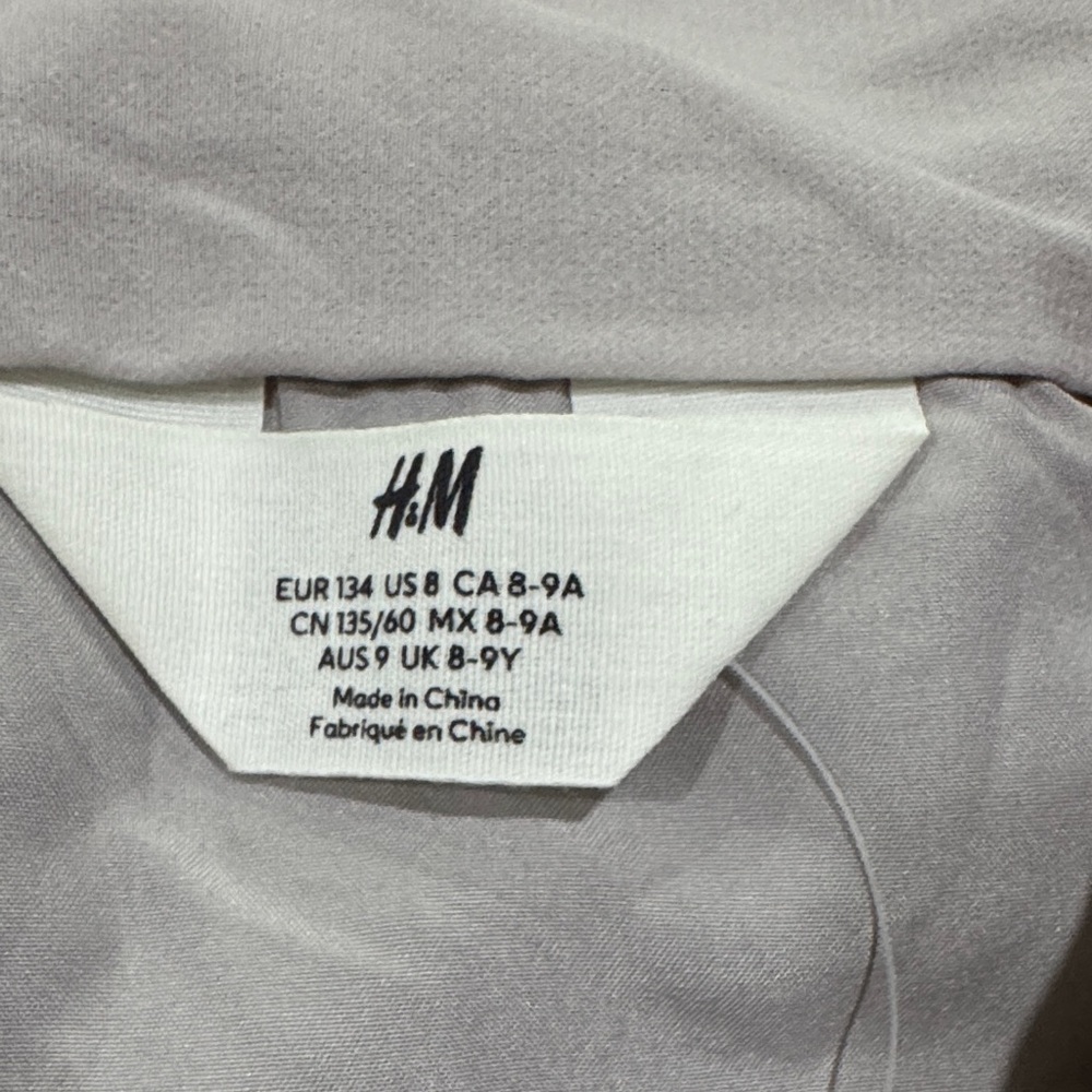 H&M Glittering Silver Mini Skirt - Picture 2 of 2